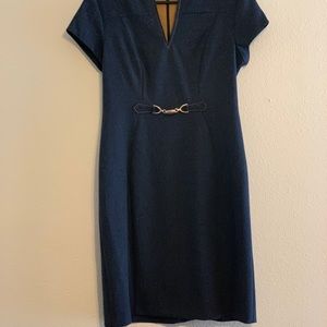 Connected Apparel Denim Work Dress